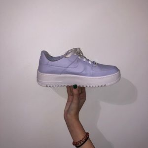 purple Air Force ones